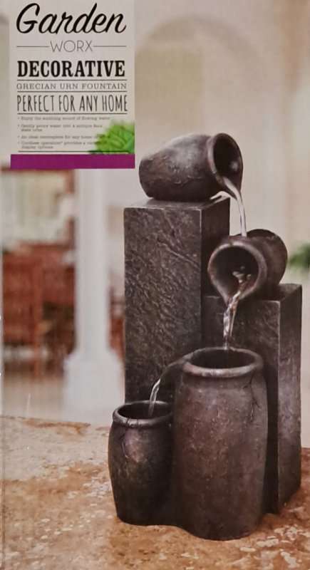 Garden Worx Decorative Urn Fountain