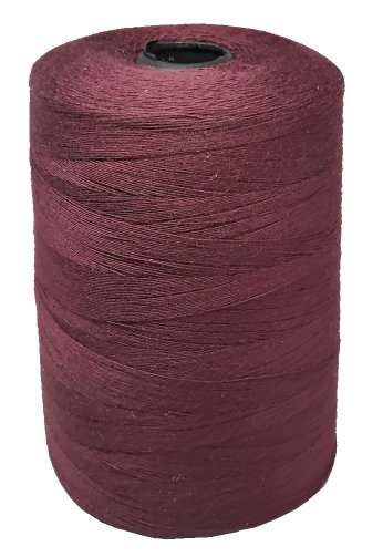 BULK Spun Polyester Yarn Maroon