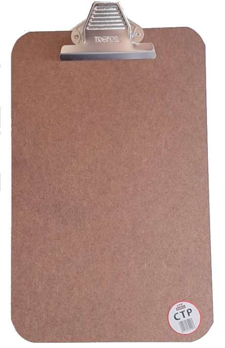 15 x New A4 Masonite Clipboards (All for 1 bid)