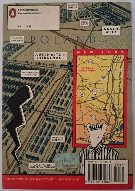 MAUS Art Spiegelman - A Survivors Tale 2 Graphic Book