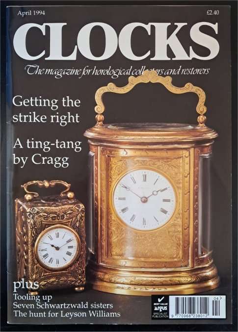 Large Collection of CLOCKS Magazines (190 issues)