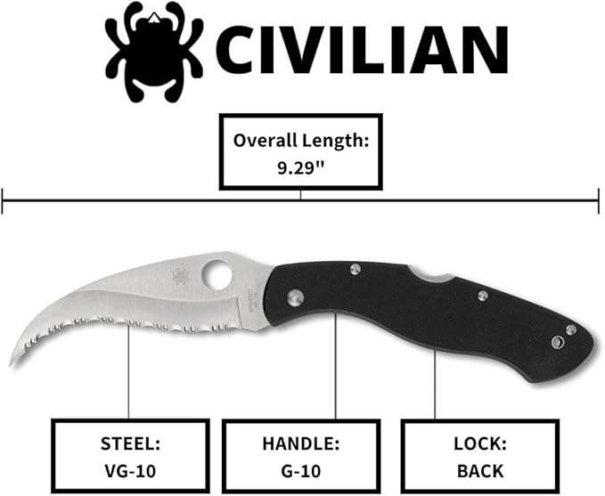 Spyderco Civilian Pocket Knife (Replica??)