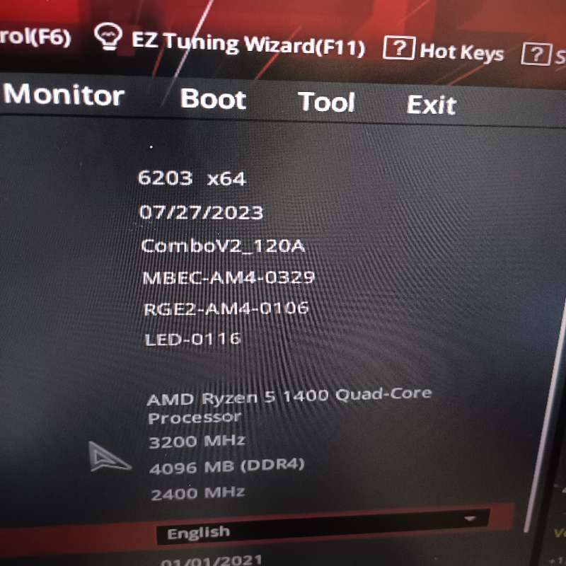 Ryzen 5 1400 + Stock Cooler