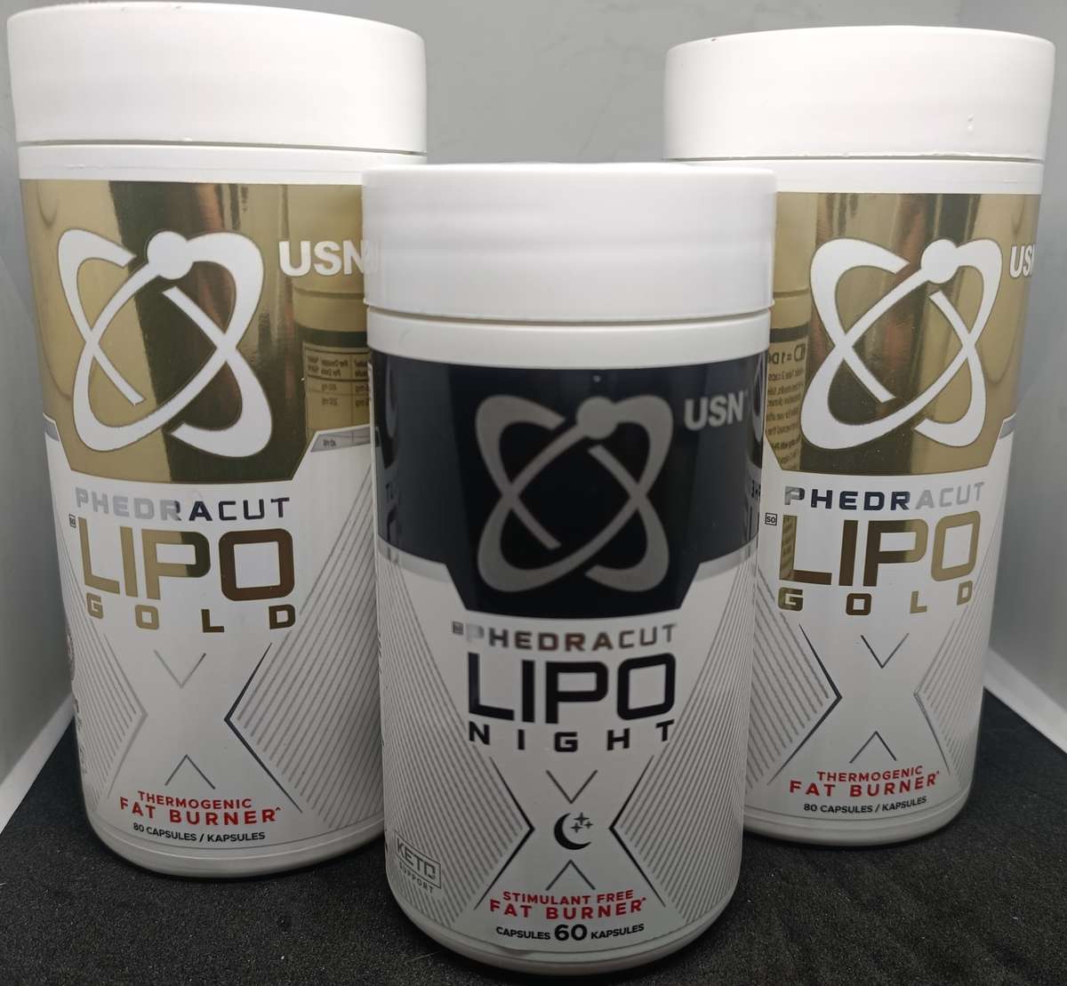 USN Phedracuts Gold x2 + Phedracuts night (Non stimulant)