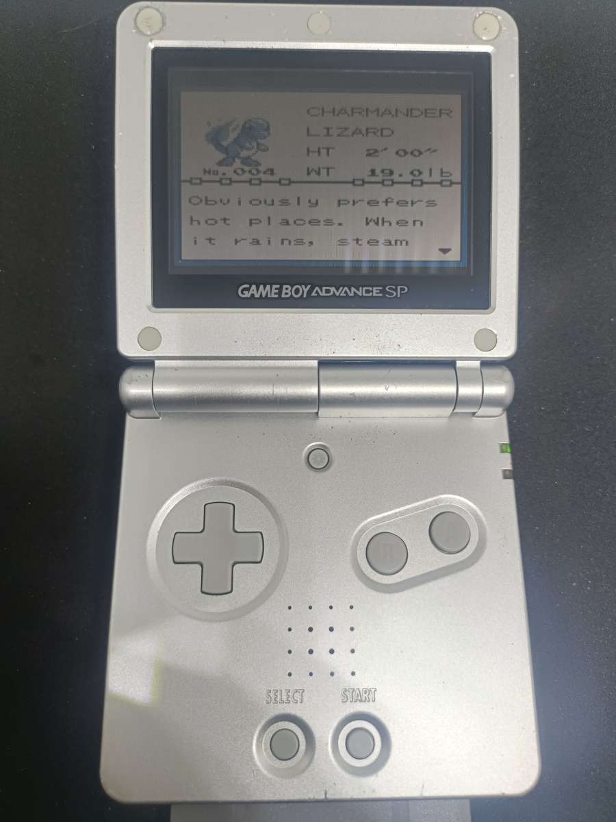 Gameboy Advance SP, Silver, Nintendo