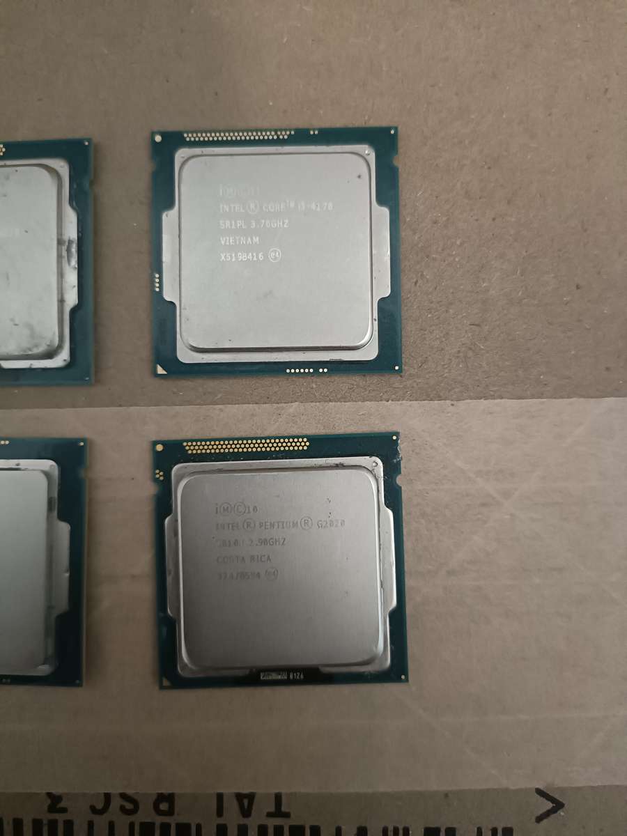 Various CPU's (3rd and 4th gen)