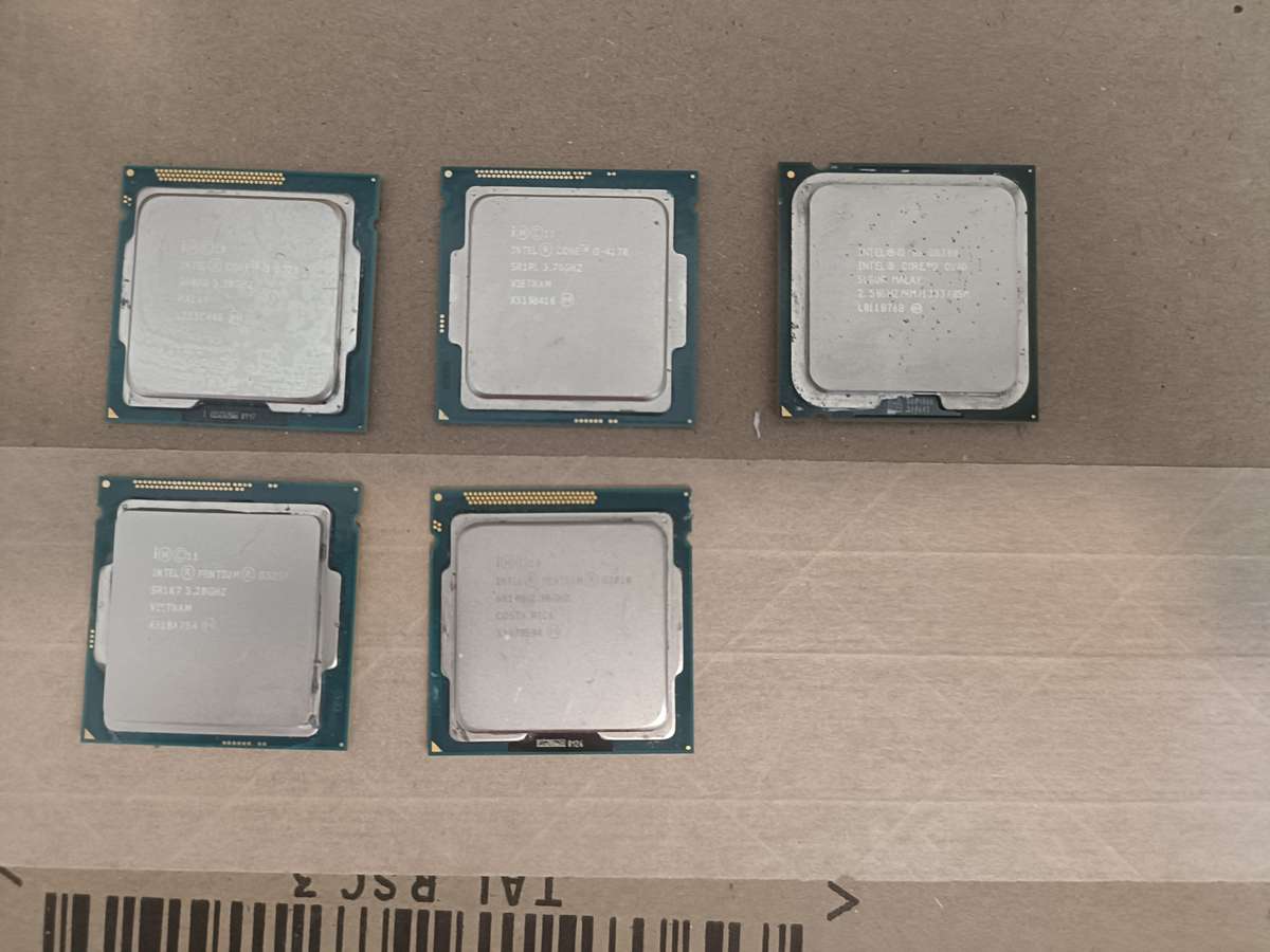 Various CPU's (3rd and 4th gen)