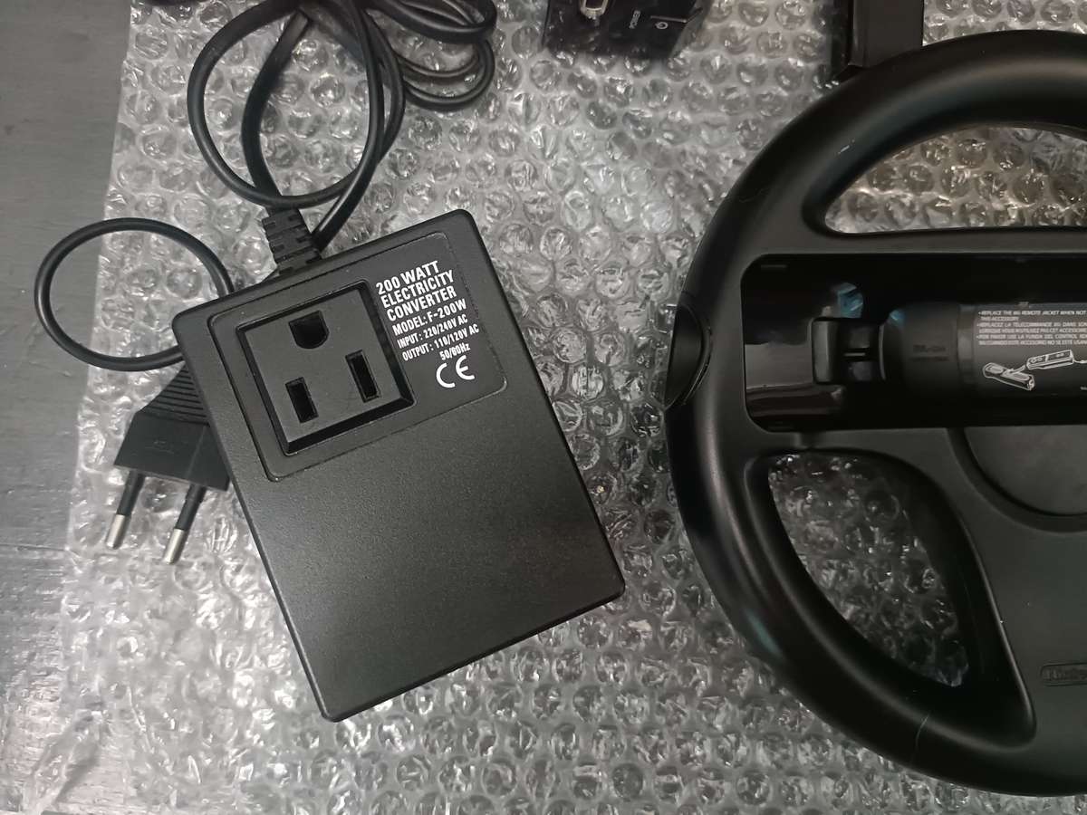 Black Nintendo Wii (Full Setup)