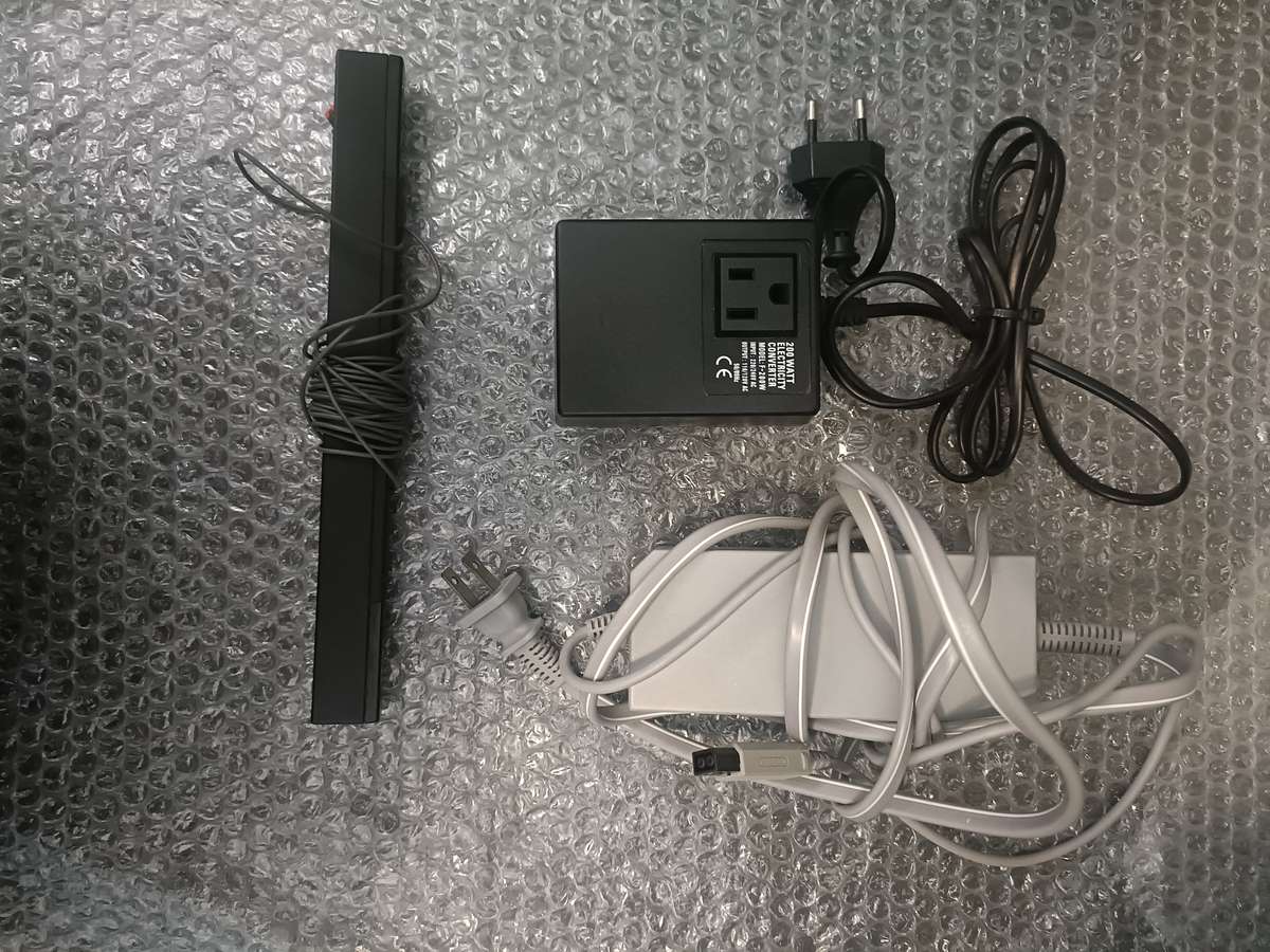 Black Nintendo Wii (Full Setup)