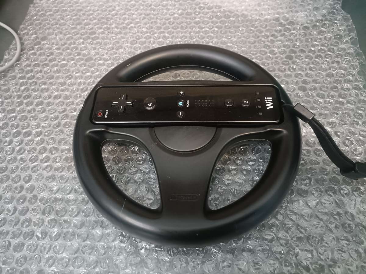 Black Nintendo Wii (Full Setup)