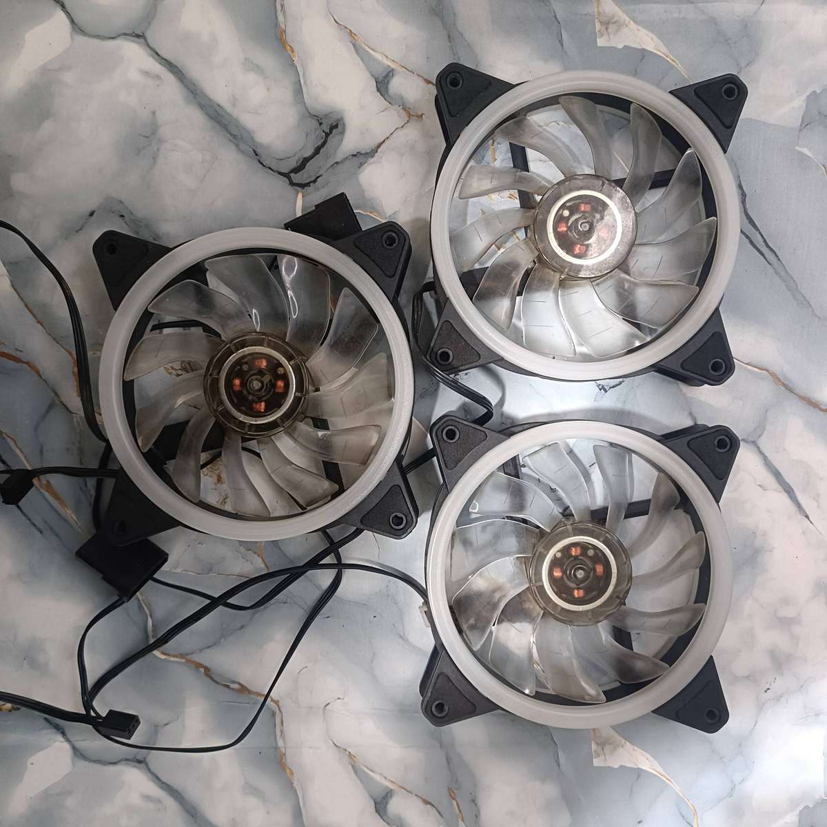 Coolmoon Light Blue RGB Fans