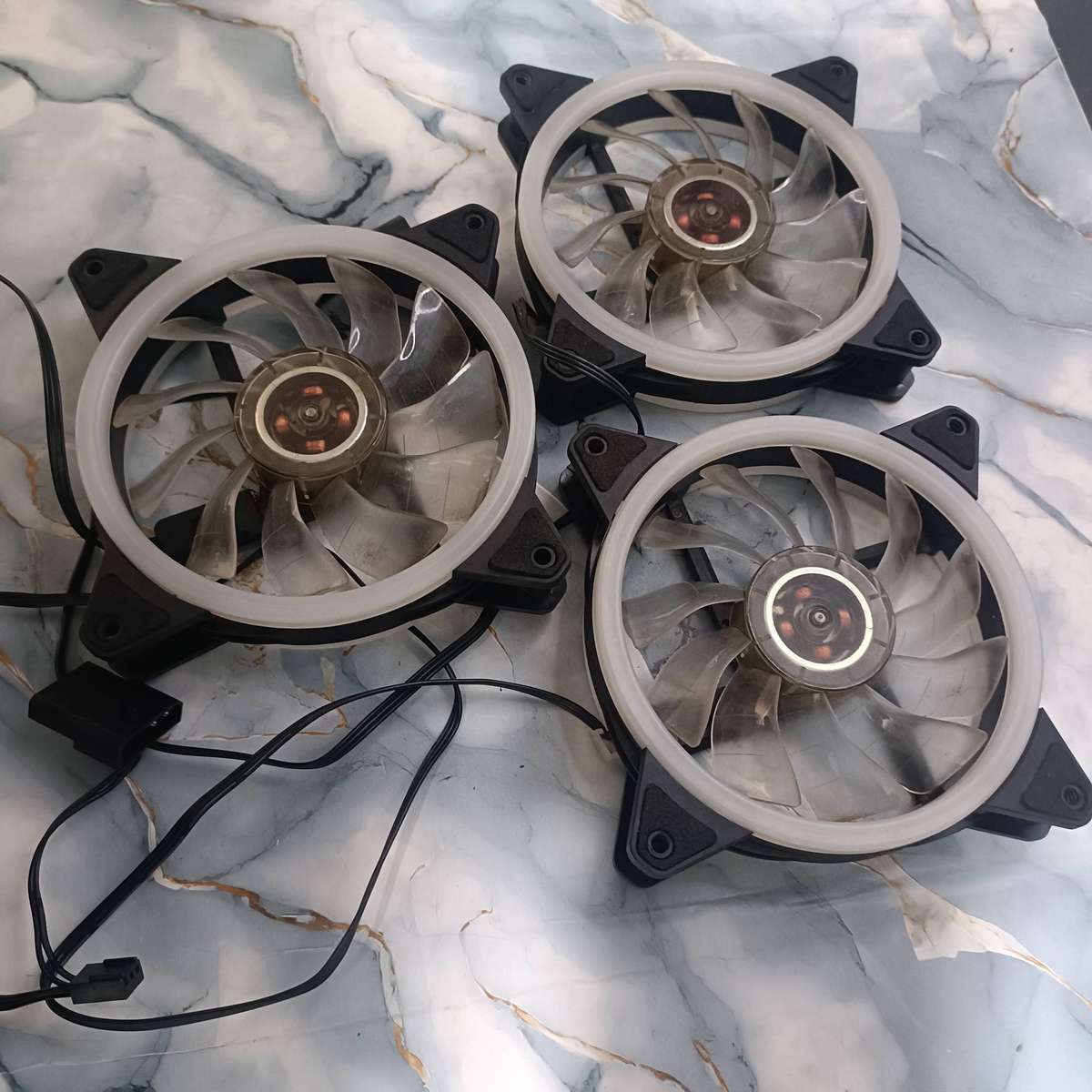 Coolmoon Light Blue RGB Fans