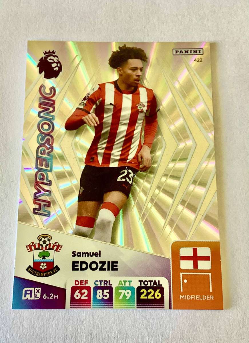 Samuel Edozie Soccer Trading Card Rare Hypersonic Edition 2025