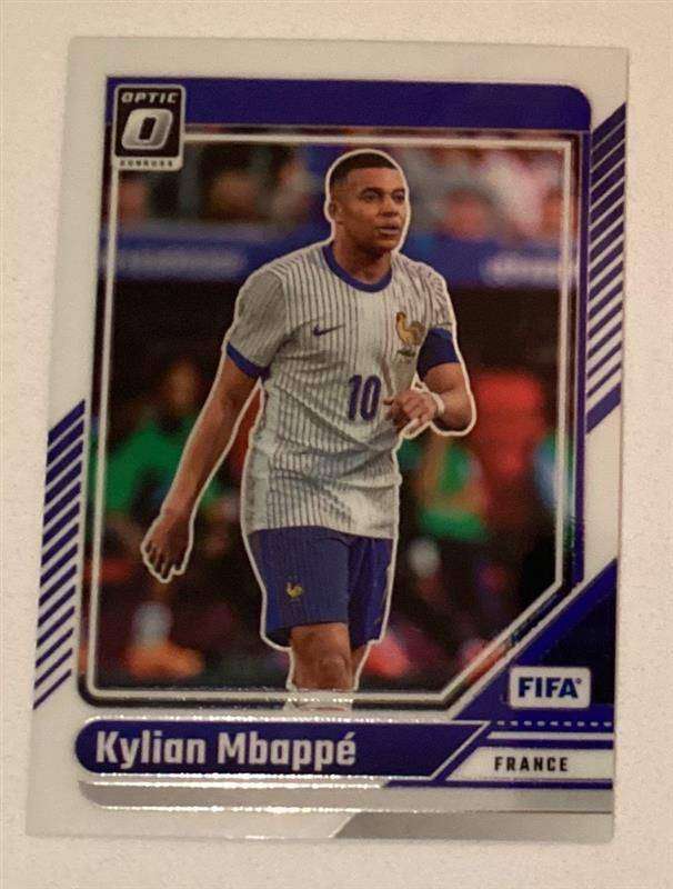 Football Trading Card Bundle Big 3  Mbappé, Messi & Ronaldo (3 Card Lot-Mint Quality)