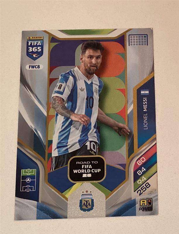 Football Trading Card Bundle Big 3  Mbappé, Messi & Ronaldo (3 Card Lot-Mint Quality)