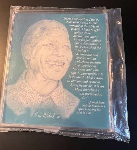 RSA 2000 PRESIDENT MANDELA R5 PROOF COIN IN CD CASE - STILL SEALED AS ISSUED
