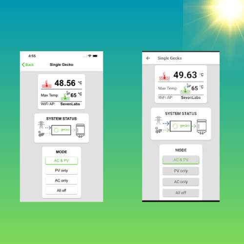 Solar Geyser conversion