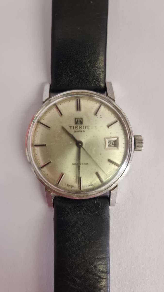 Vintage Tissot Seastar 782-1 movement manual winding date