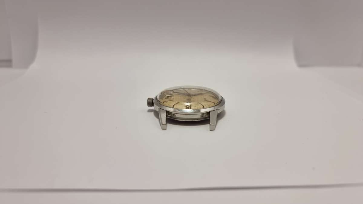 Buren Grand Prix Super Slender date automatic micro rotor 34mm