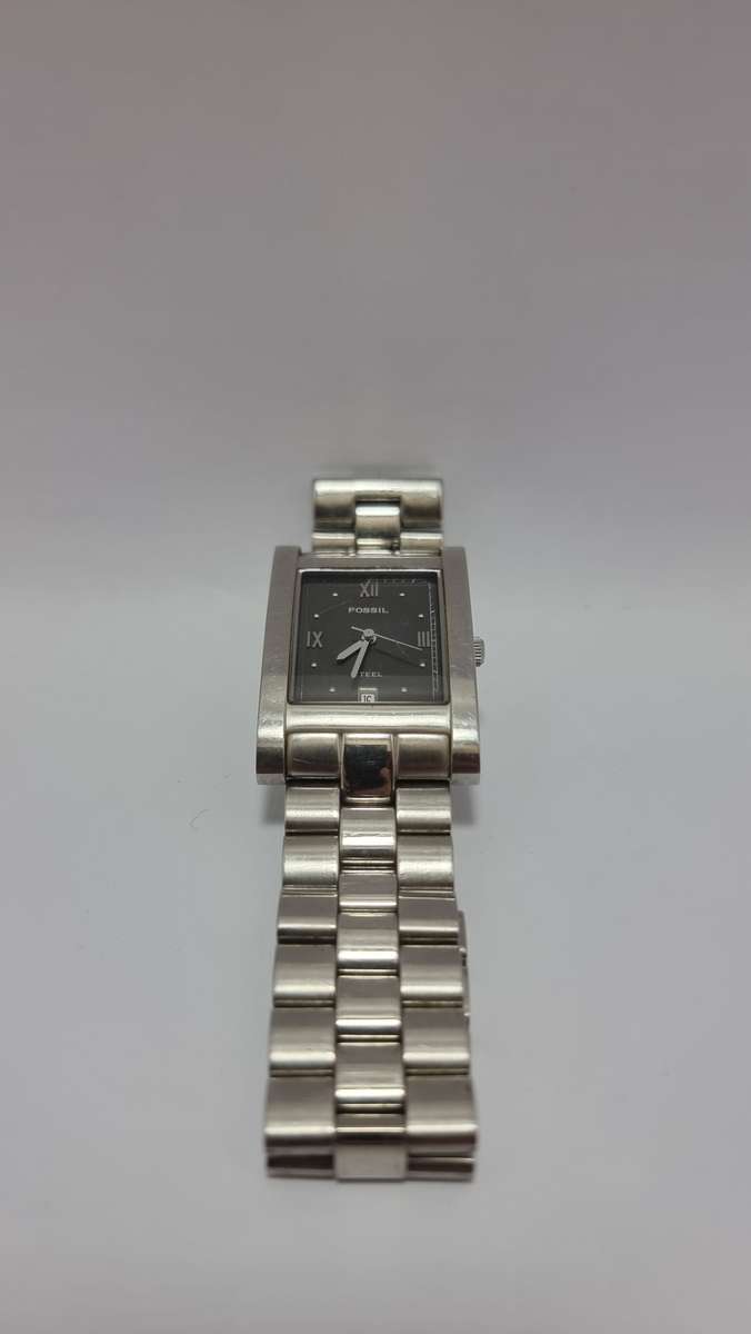 Fossil Arkitekt Steel quartz date (for parts/repair)