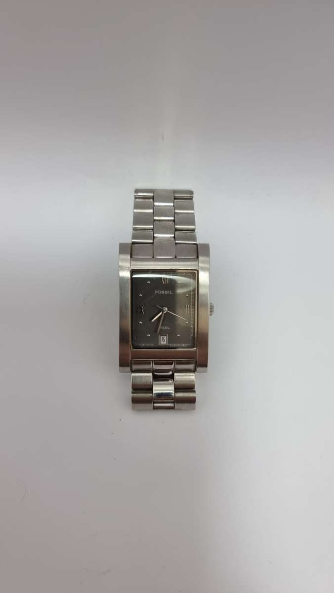 Fossil Arkitekt Steel quartz date (for parts/repair)