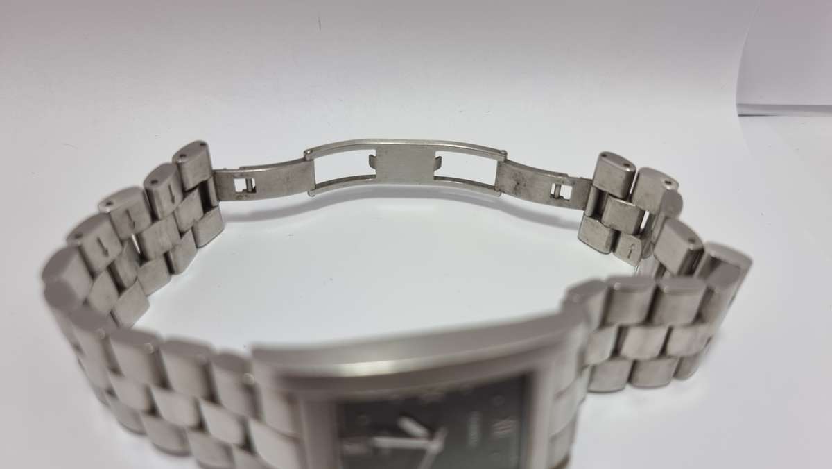 Fossil Arkitekt Steel quartz date (for parts/repair)