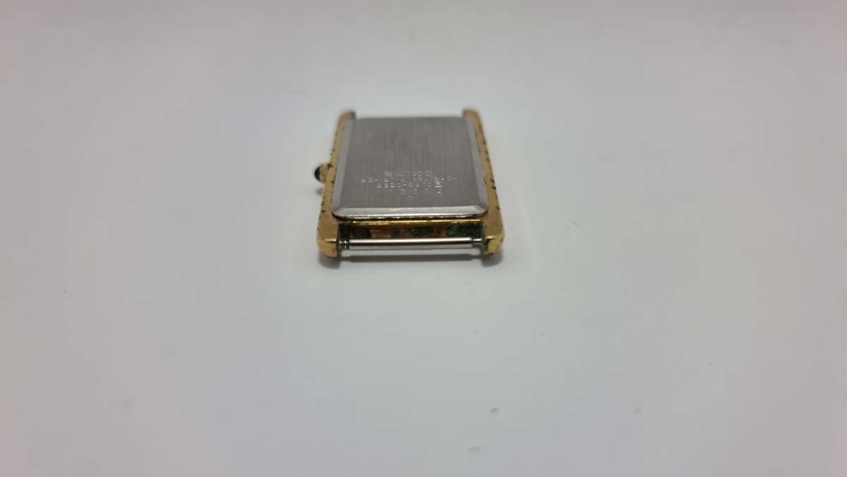 Seiko tank gold tone (for parts/repair)