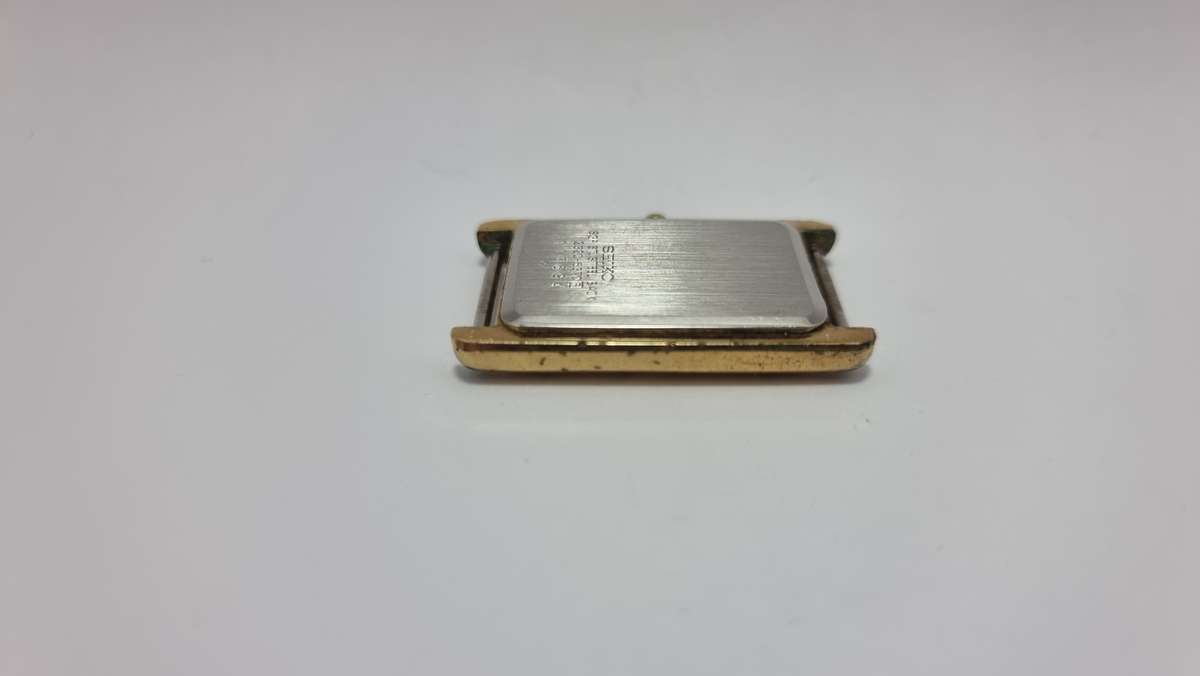 Seiko tank gold tone (for parts/repair)