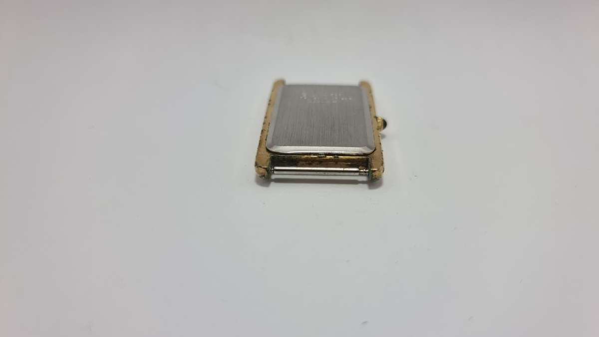 Seiko tank gold tone (for parts/repair)