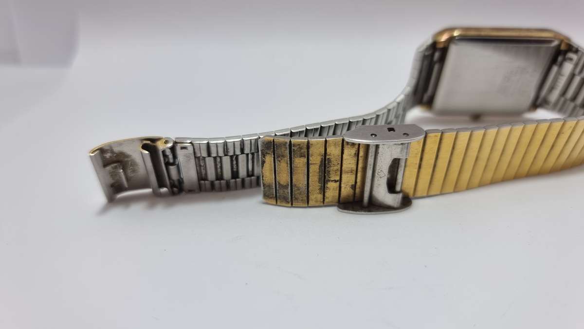 Men's Seiko Tank 6530-5420 Quartz (for parts/repair)