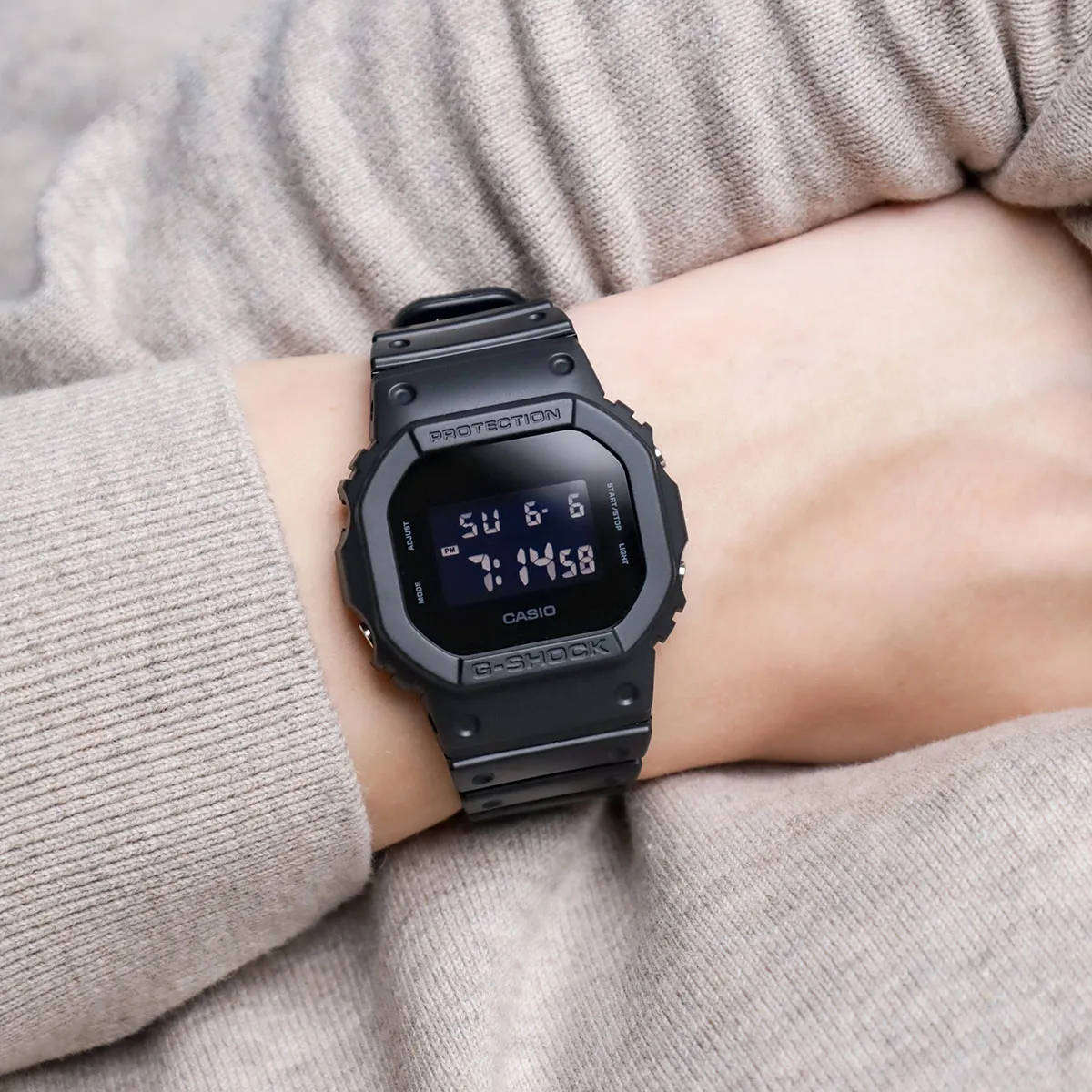 Casio Men's G-Shock DW-5600UBB-1 all black stealth