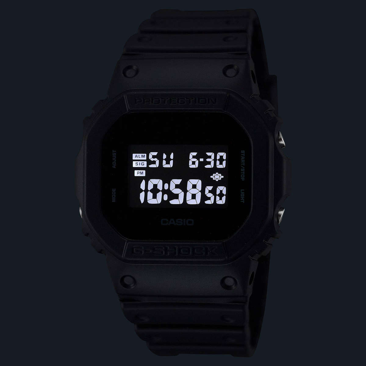 Casio Men's G-Shock DW-5600UBB-1 all black stealth