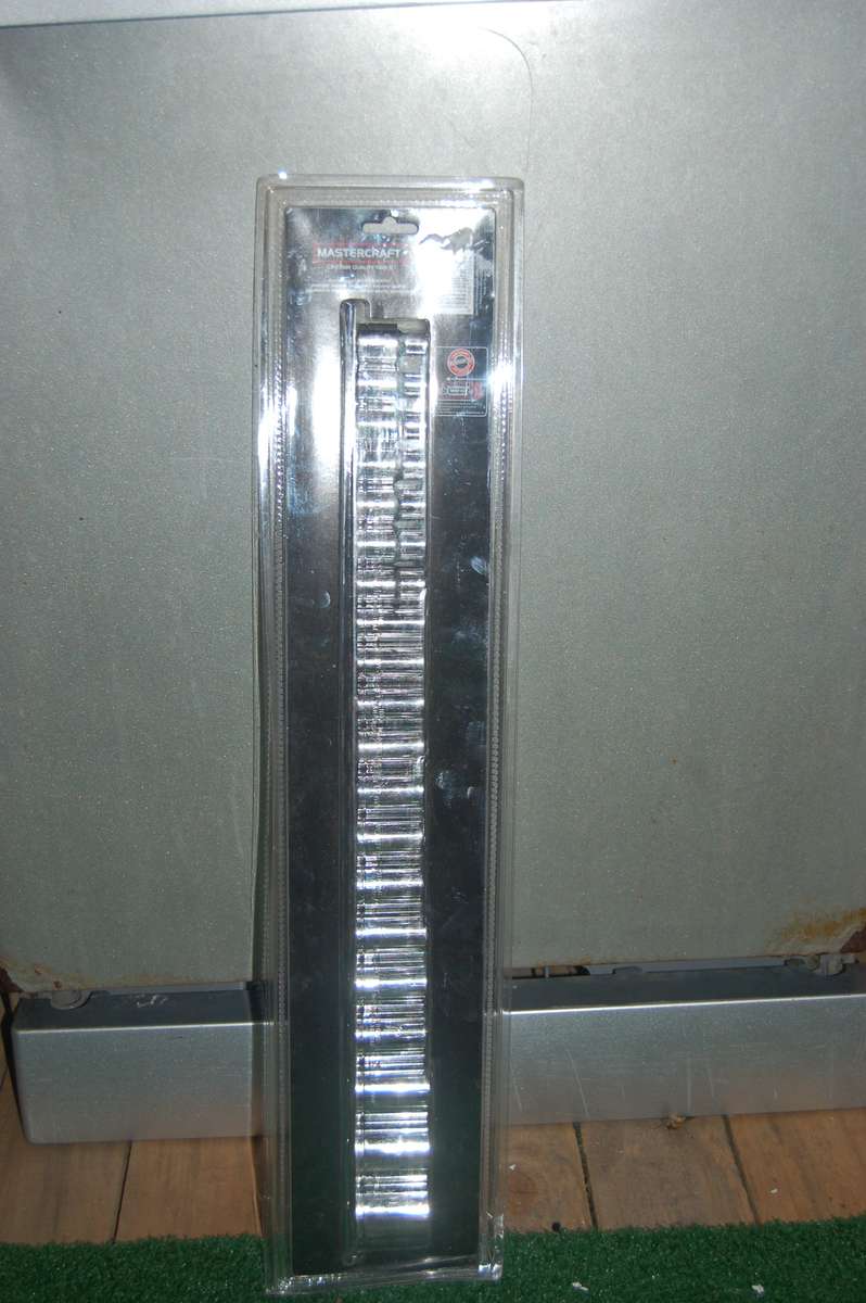 MASTERCRAFT RANGE OF 1/2 INCH SOCKET SPANNERS RANGE 8MM TO 32MM