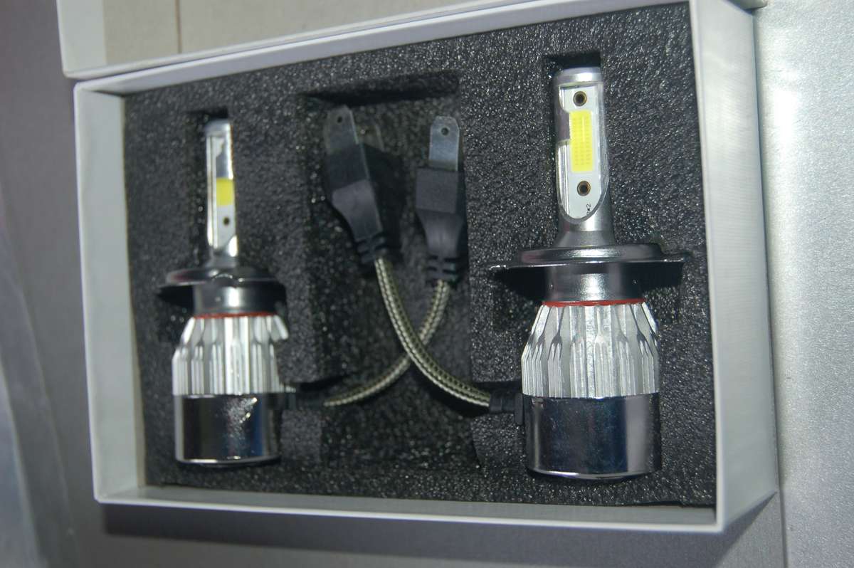 C6 LED HEADLIGHT PAIR (F) 36W 3500 LM