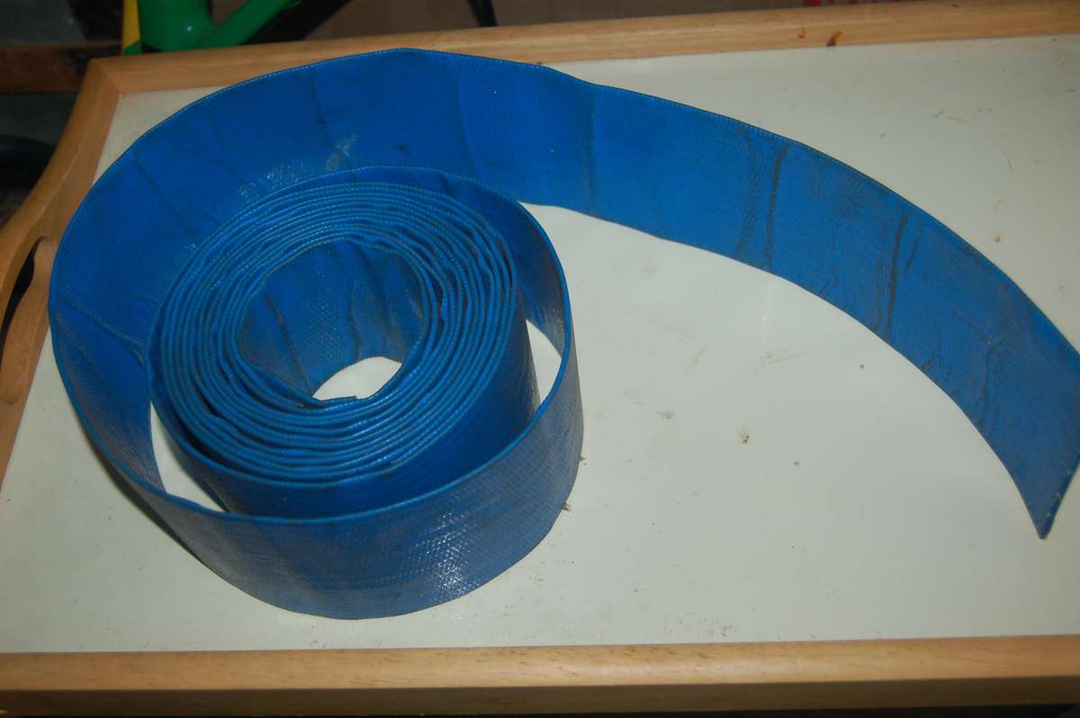 FLAT WATER HOSE FOR POOL AND POND USE