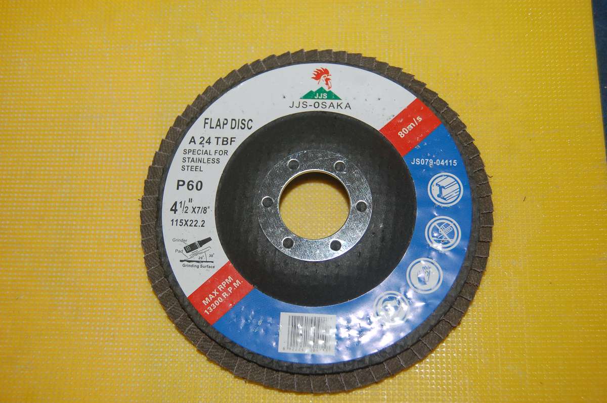 115MM ANGLE GRINDER FLAPPER DISC FOR ALL WELDING OR EDGE CLEAN-UPS