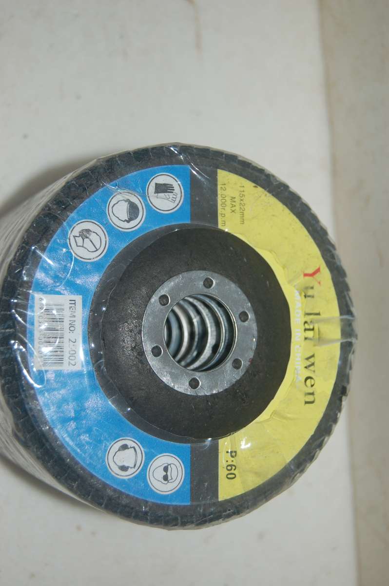 115MM ANGLE GRINDING FLAPPER BLADE FOR SMOOTHING WELDS AND CLEANING METAL