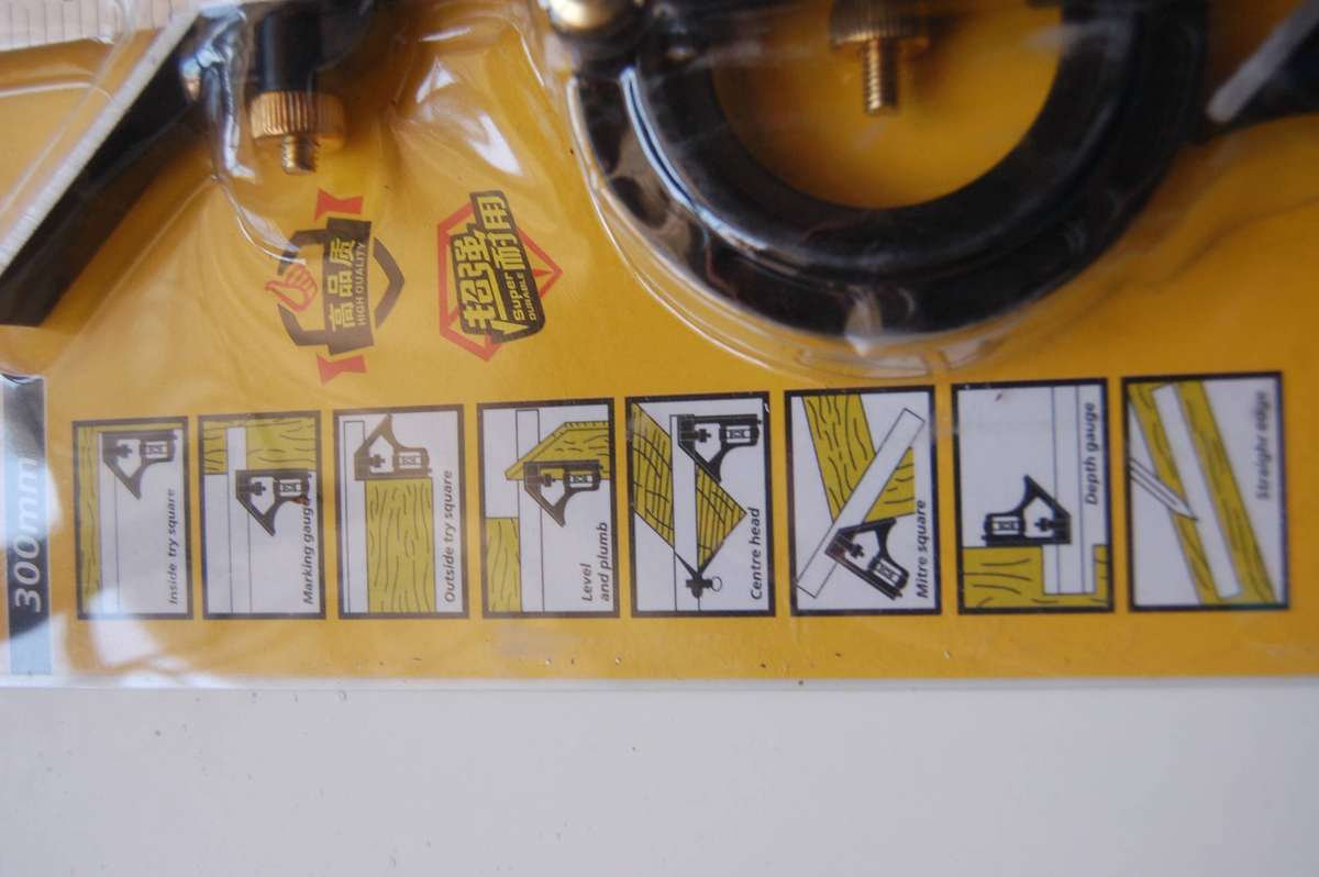 300 MM COMBINATION SQUARE