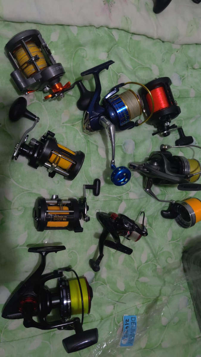 REELS AND BRAID LOT