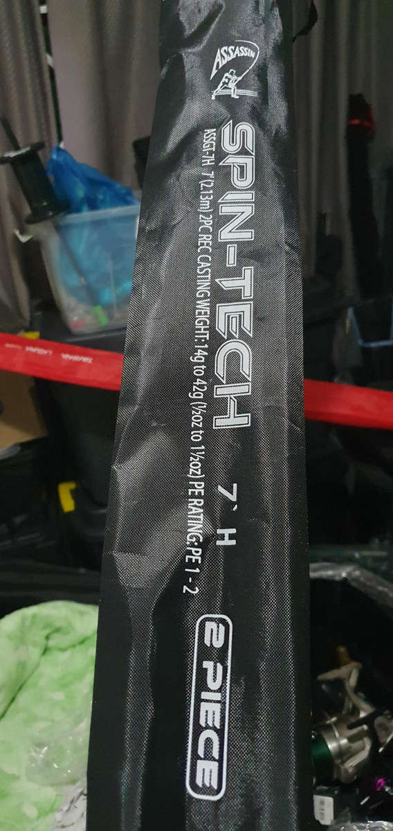 ASSASSIN SPIN TECH RODS