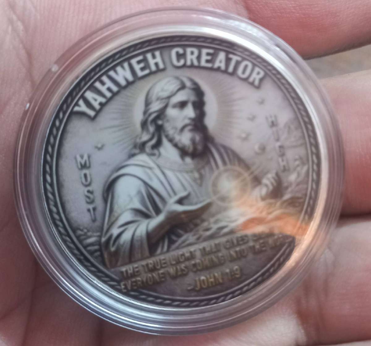 Commemorative Christian Coins - Religious Collectible Medallions
