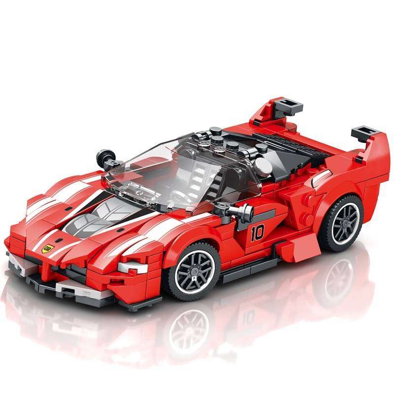 Red Dragon Balance Supercar 392+/- Pieces | DIY Blocks for Ages 14+