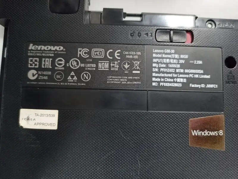 Lenove Base Cover +  G50-30 LCD Screen Hinges Bundle Set