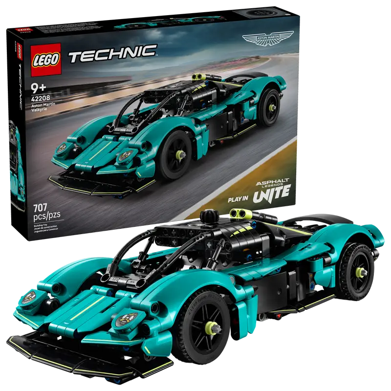 LEGO® Technic Aston Martin Valkyrie Supercar (42208) | 707 Pieces | Brand New
