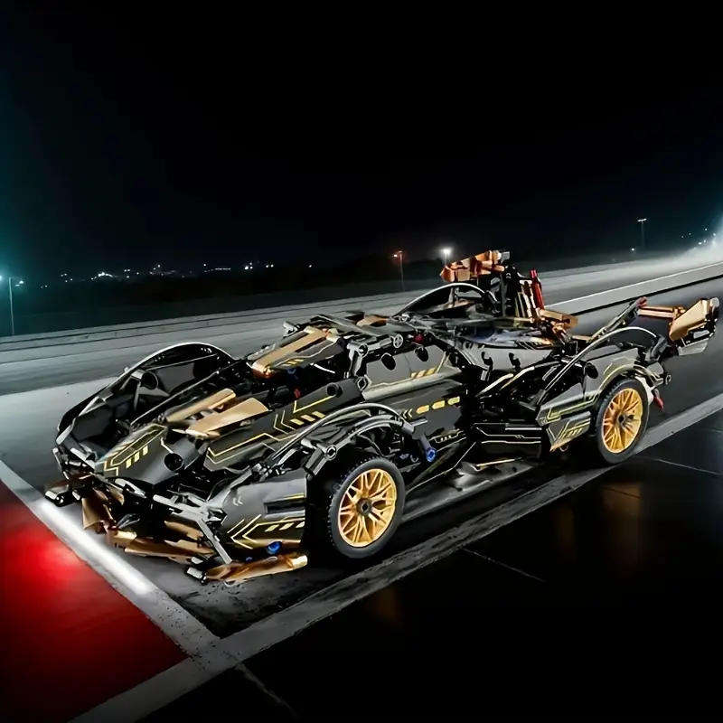 Racing Car Building Set  3000+/- Pieces | DIY Blocks for Ages 14+