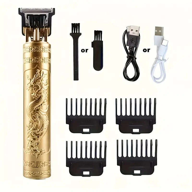 Electrical Professional Vintage T9 Wireless Hair Clipper & Beard Trimmer