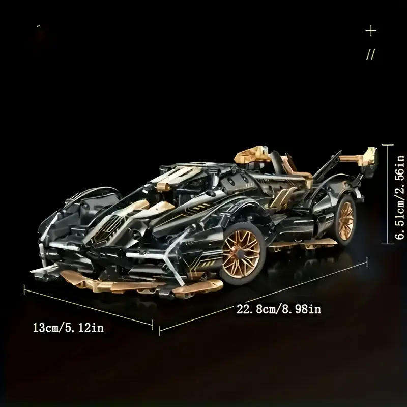 Racing Car Building Set  3000+/- Pieces | DIY Blocks for Ages 14+