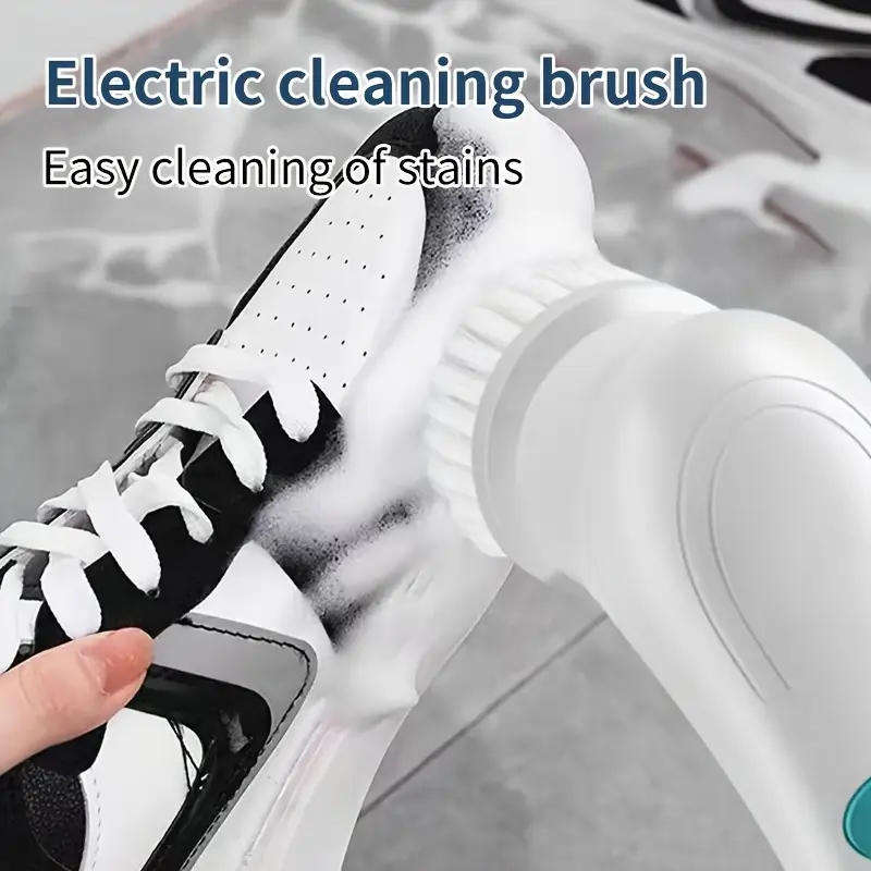 Electrical Cordless Spin Cleaning Brush 5 in 1 Multipurpose