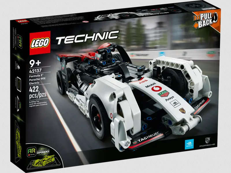 LEGO® Technic Formula E® Porsche 99X Electric 42137-  Pull Back Model
