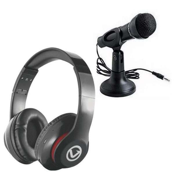 Bulk Bundle Deals Wireless Bluetooth Headphone and Microphone